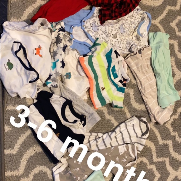 Baby boy clothes sizes 0-12 months - Picture 6 of 8